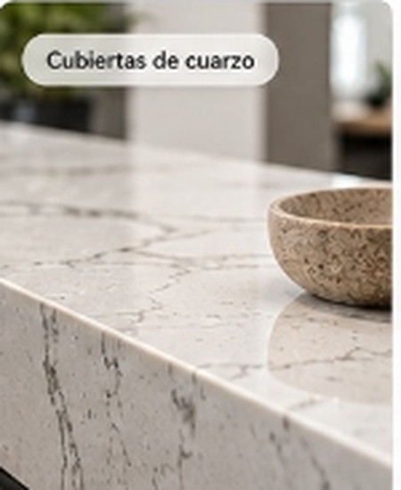 Cubiertas de cuarzo
