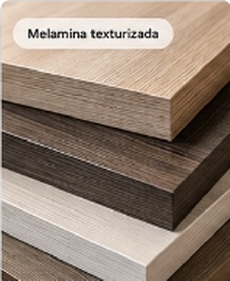 Melamina texturizada